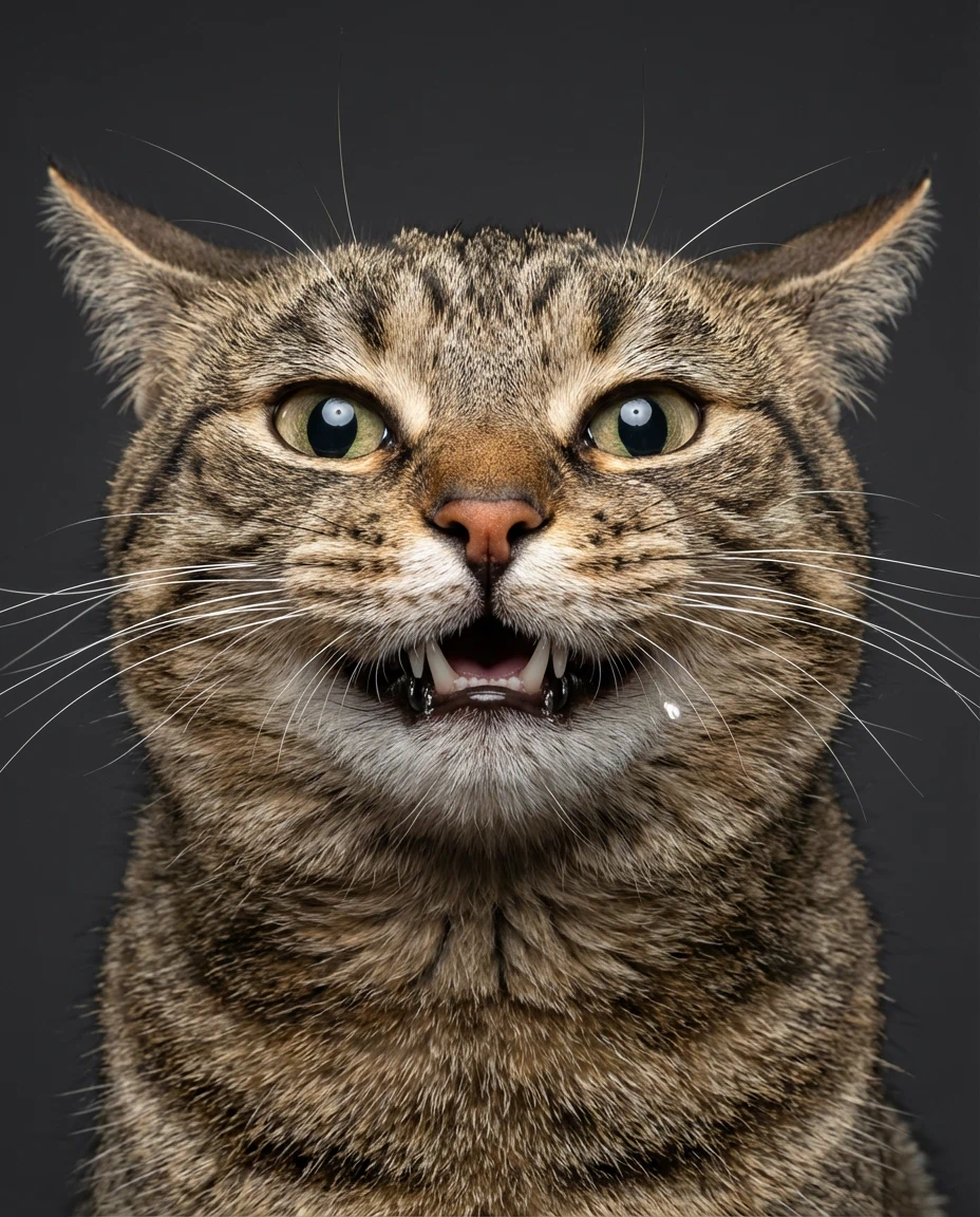 Gato, imagen creada con IA