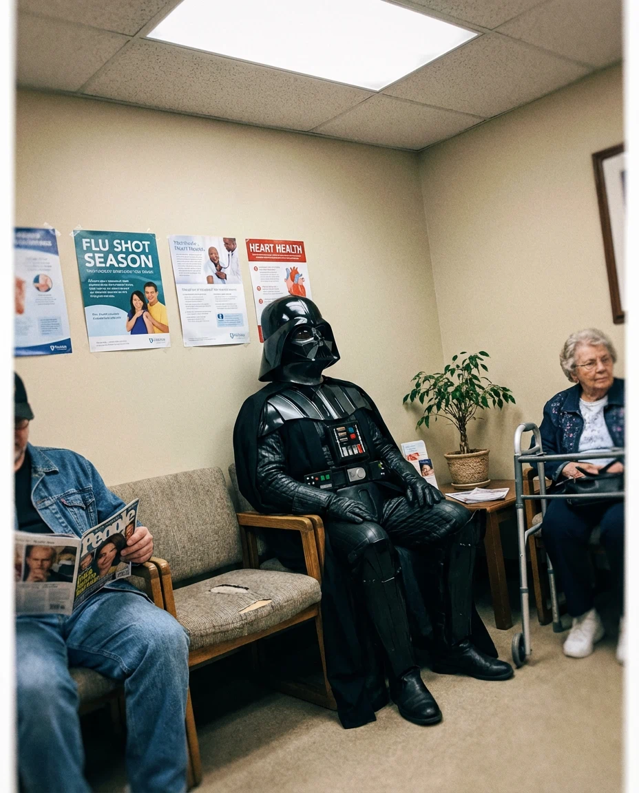 Darth Vader, imagen creada con IA