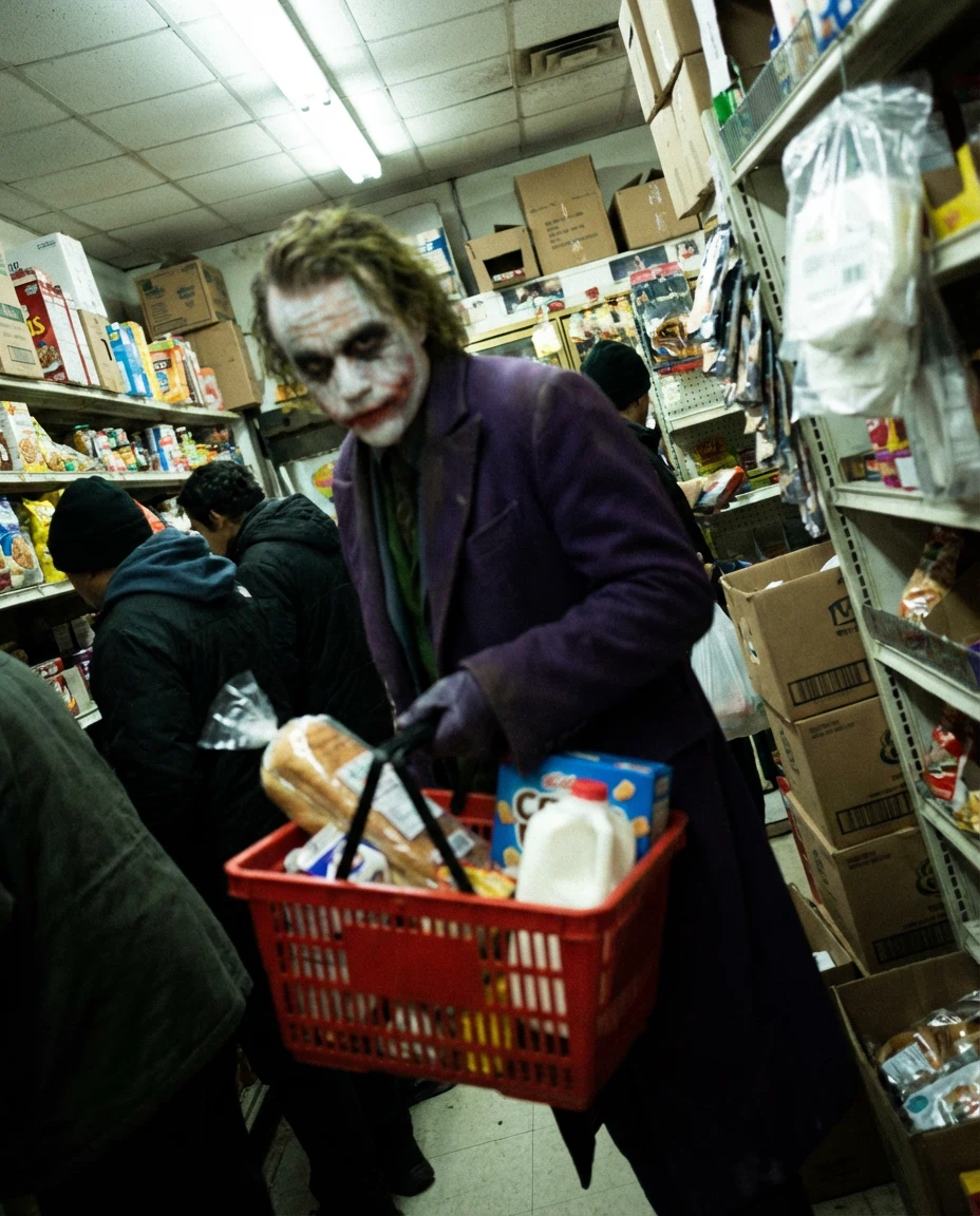 Joker, imagen creada con IA