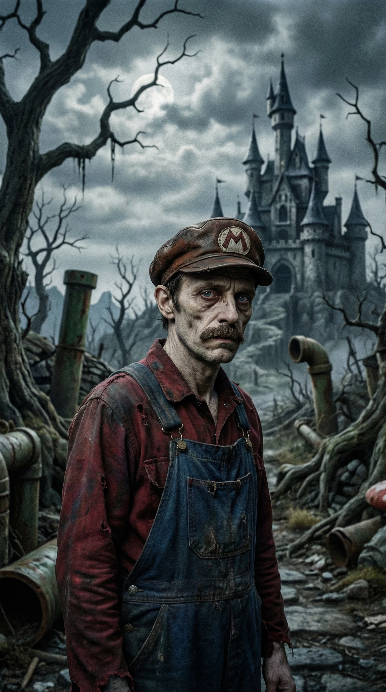 Mario, imagen creada con IA
