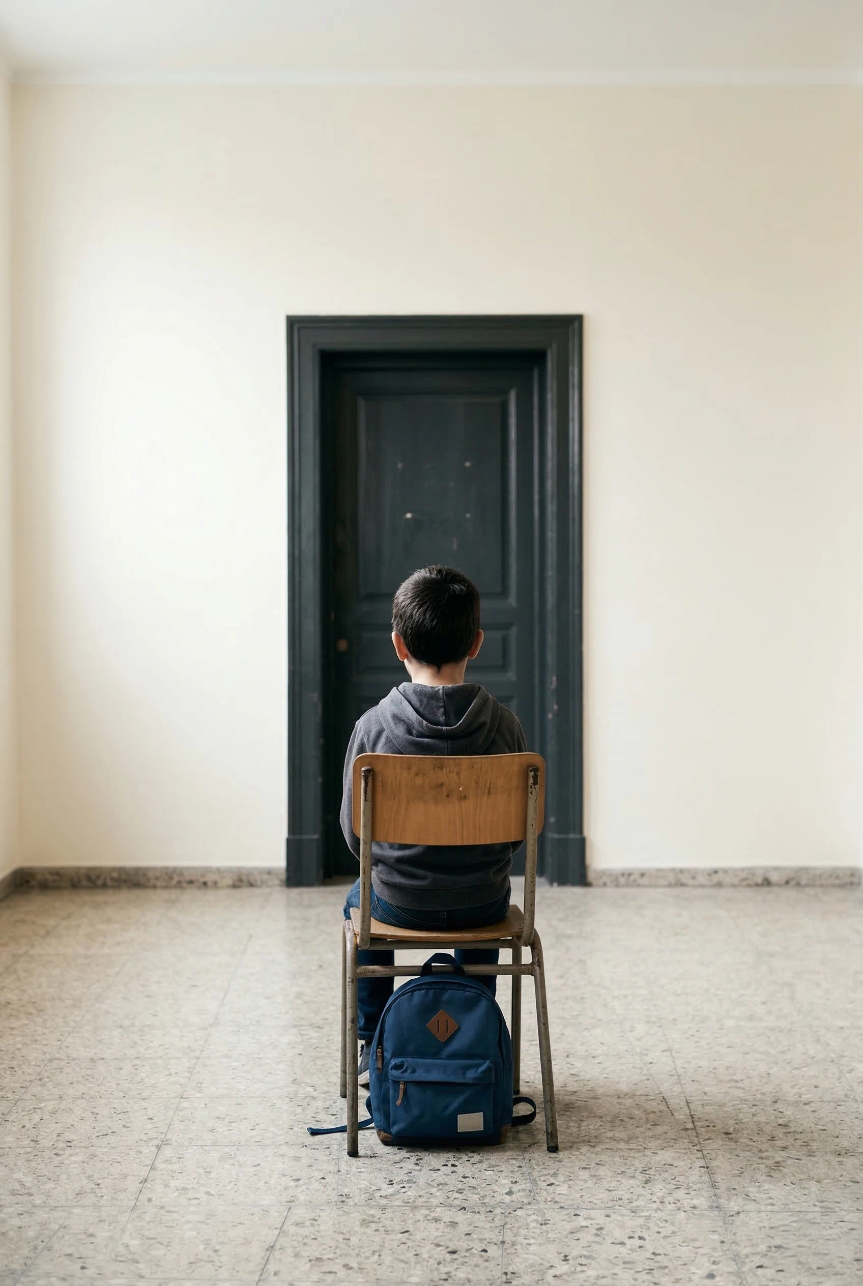 Niño, imagen creada con IA
